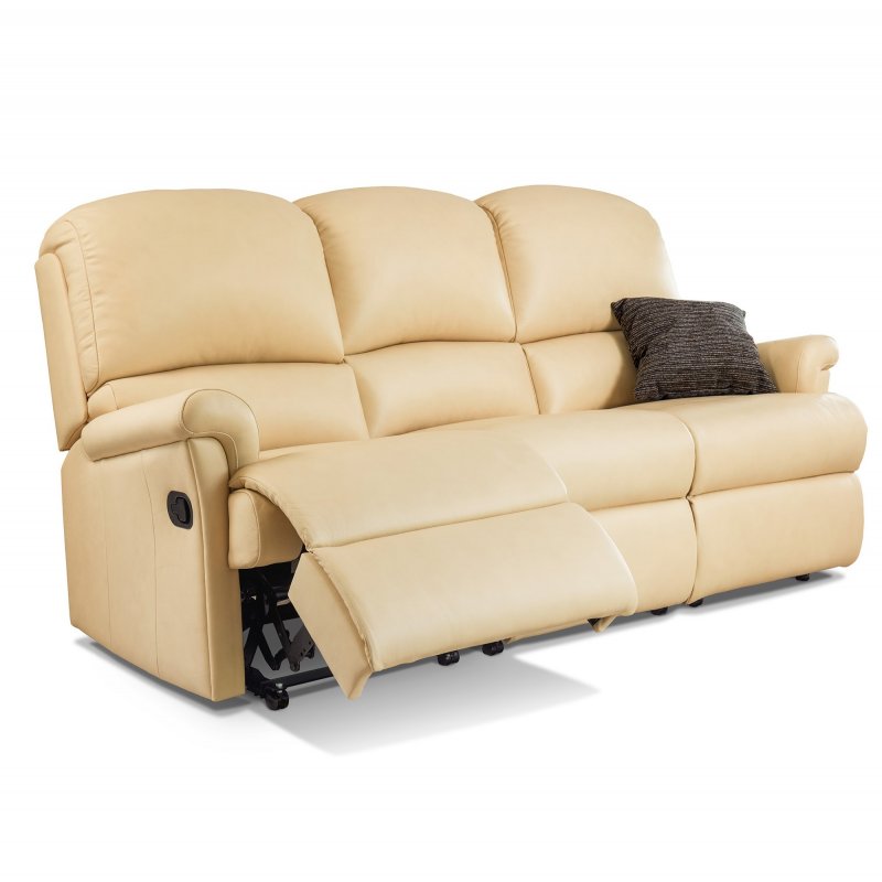 Sherborne Upholstery Sherborne Nevada Reclining 3 Seater Sofa (leather)