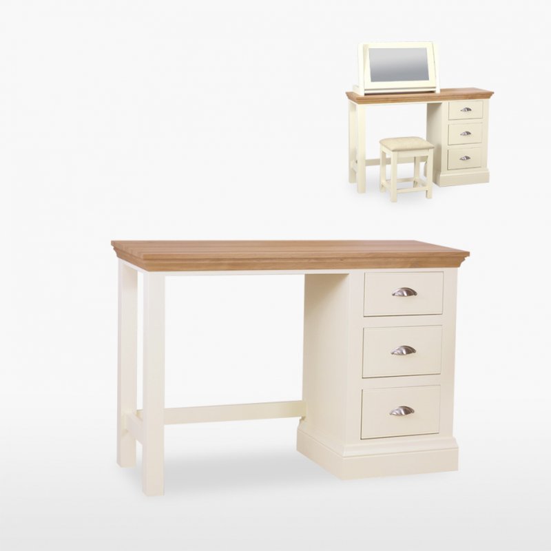 TCH Furniture Coelo Single Pedestal Dressing Table