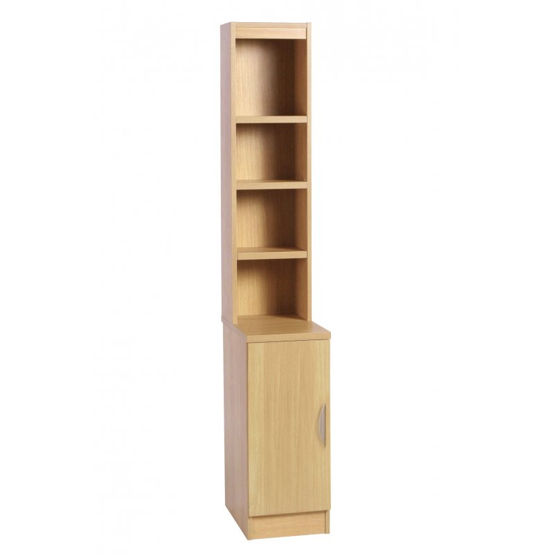 Whites Whites Desk Height Cupboard 300mm Wide with OSB Hutch