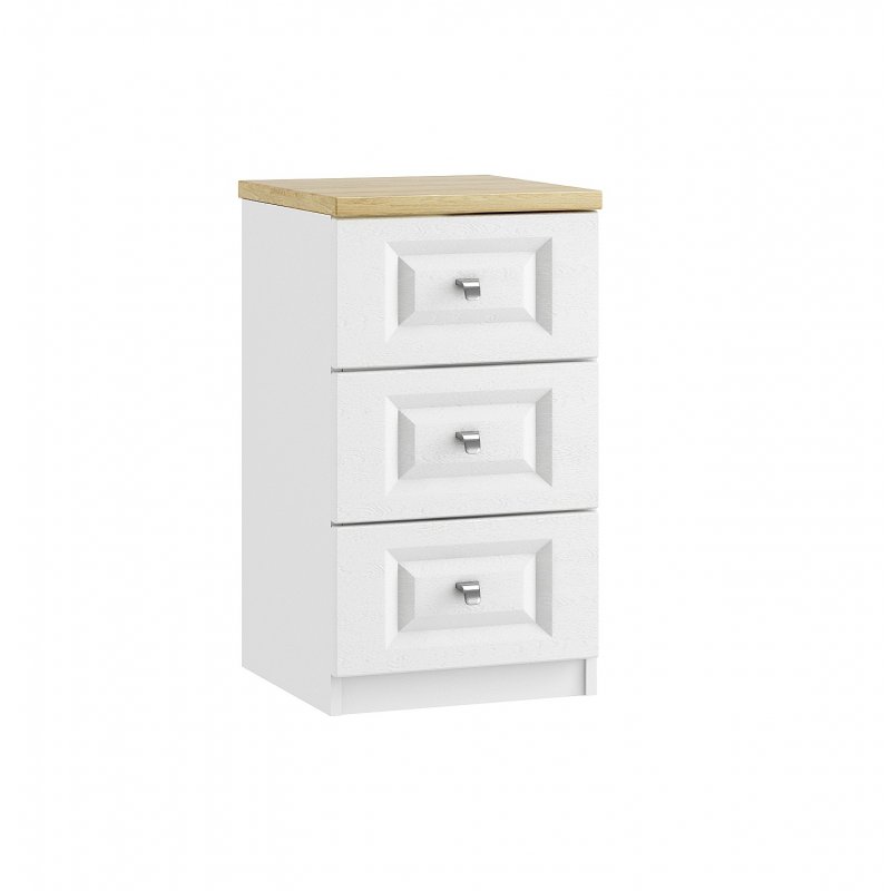 Maysons Sorrento 3 Drawer Bedside