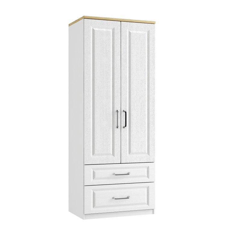 Maysons Sorrento Double Tall 2 Drawer Wardrobe