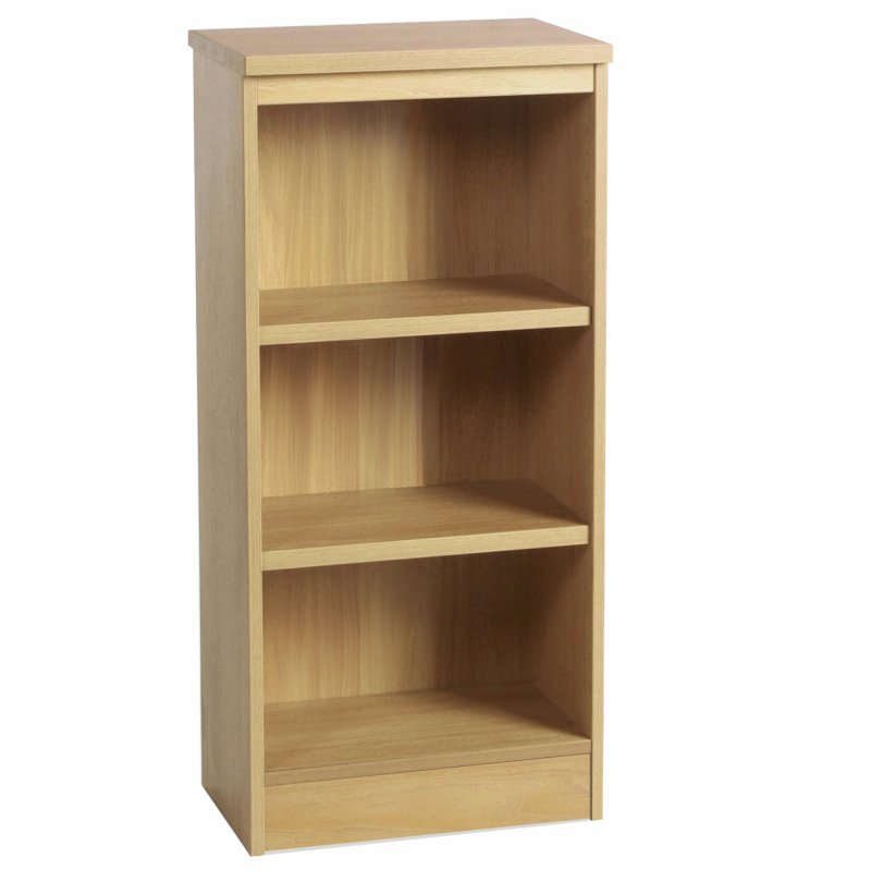 Whites Whites Mid Height Bookcase 480mm Wide