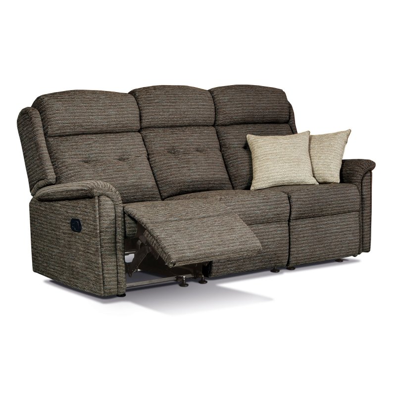 Sherborne Roma Reclining 3 Seater Sofa, Roma Leather Reclining Sofa Reviews Best Quality