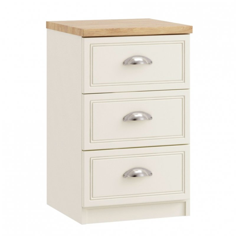 Maysons Vittoria 3 Drawer Bedside