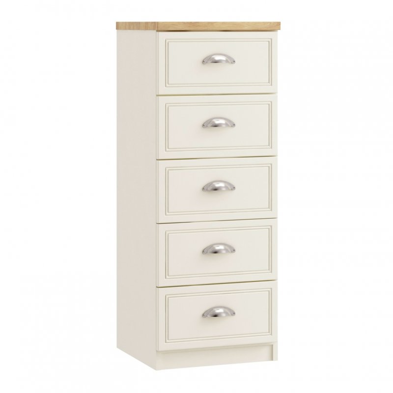 Maysons Vittoria 5 Drawer Narrow Chest