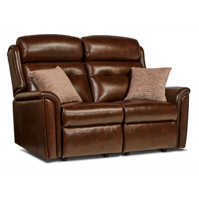 Sherborne Upholstery Sherborne Roma Fixed 2 Seater Sofa (leather)
