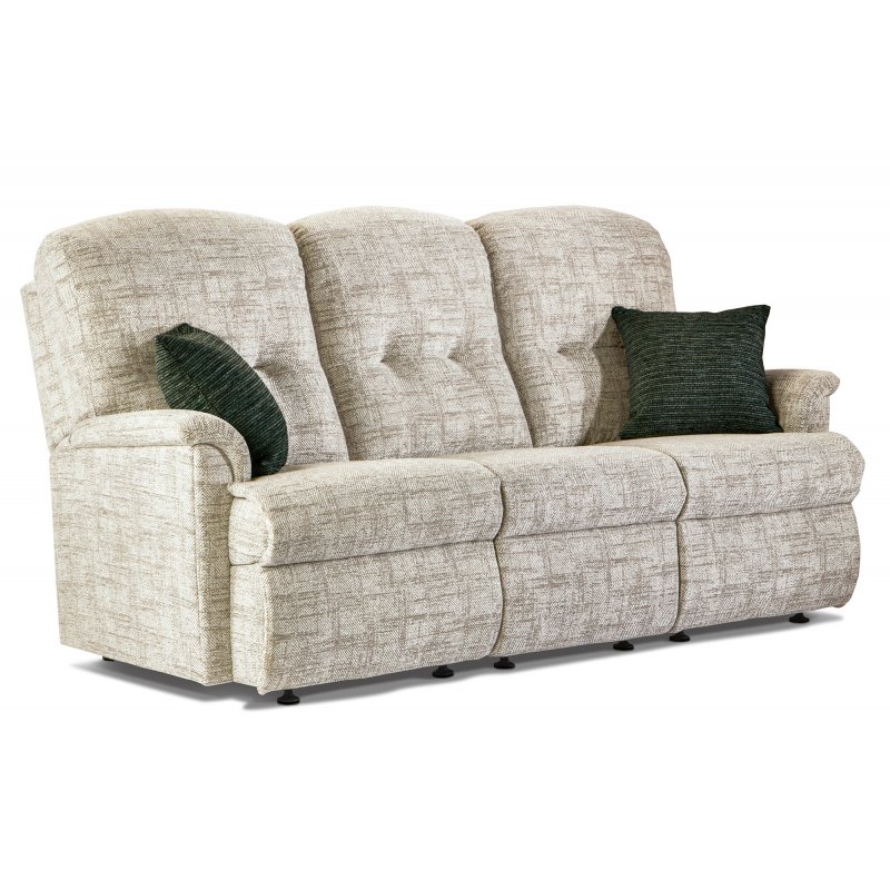 Sherborne Upholstery Sherborne Lincoln Fixed 3 Seater Sofa (fabric)