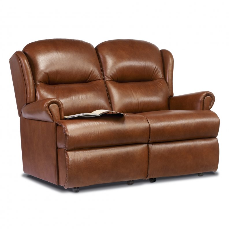 Sherborne Upholstery Sherborne Malvern Fixed 2 Seater Sofa (leather)