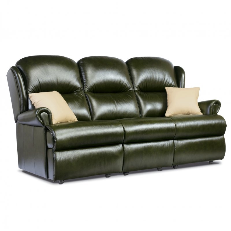 Sherborne Upholstery Sherborne Malvern Fixed 3 Seater Sofa (leather)