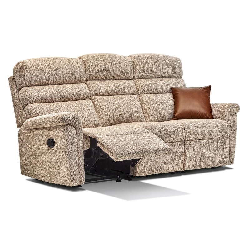 Sherborne Upholstery Sherborne Comfi-Sit Reclining 3 Seater Sofa (fabric)