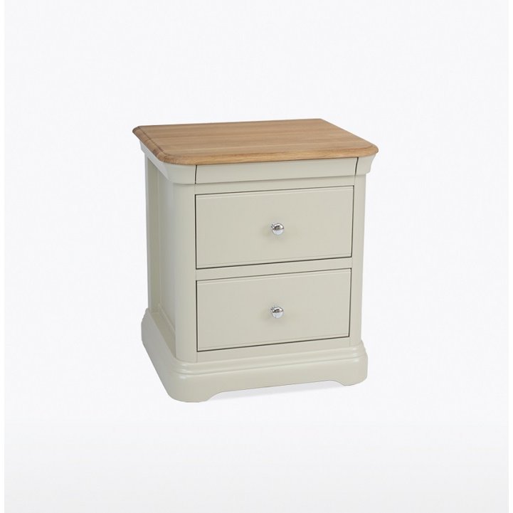 TCH Furniture Cromwell Large 2 Drawer Bedside