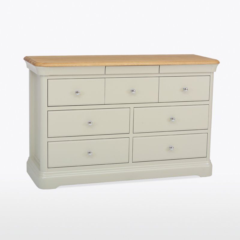 TCH Furniture Cromwell Wide Chest of 7 Drawers (4+3)