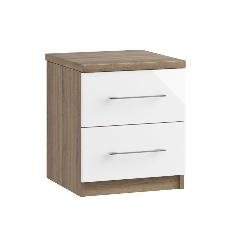 Maysons Catania 2 Drawer Bedside