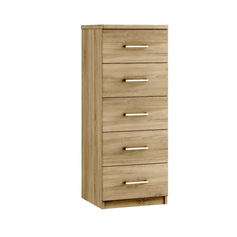 Maysons Modena 5 Drawer Narrow Chest