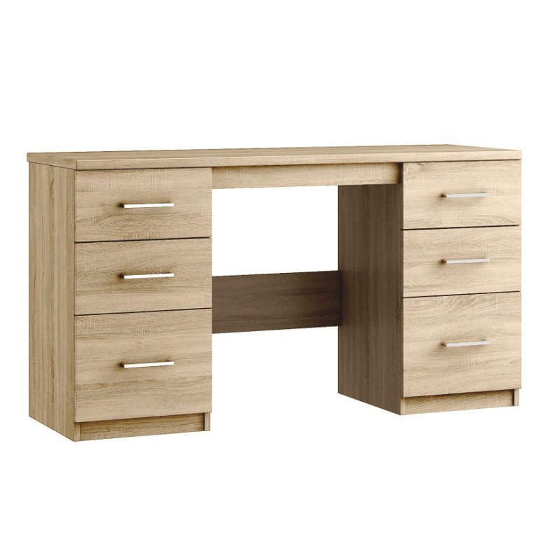 Maysons Modena Double Pedestal Dressing Table