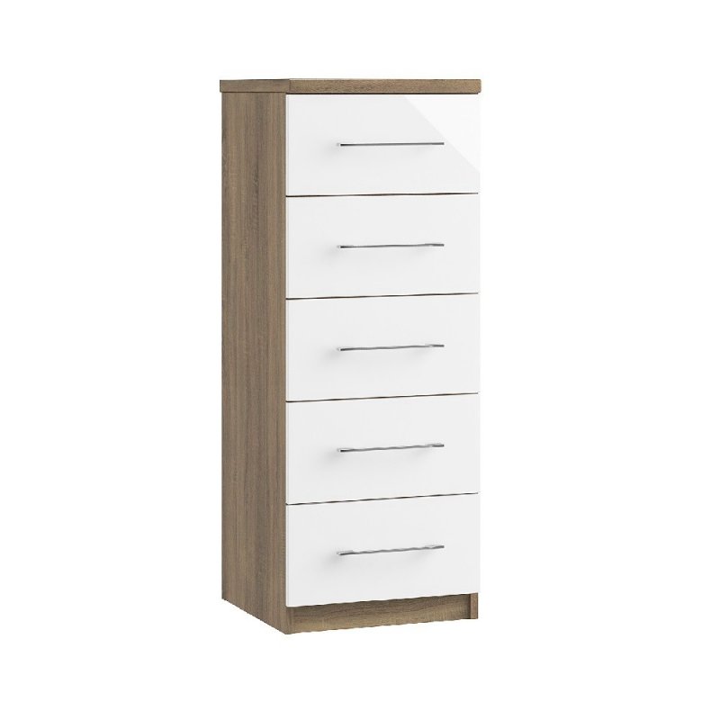 Maysons Catania 5 Drawer Narrow Chest