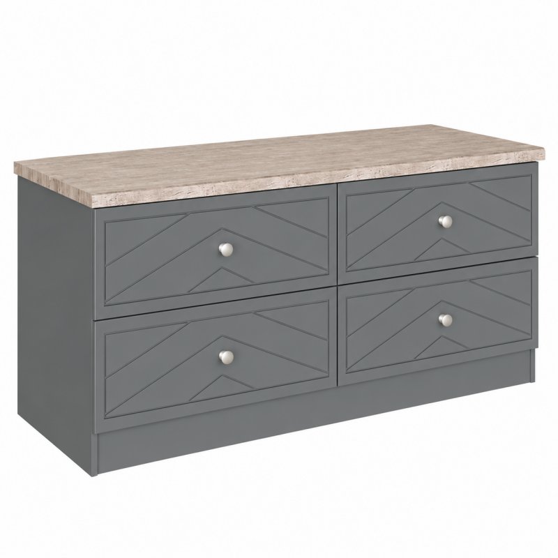 Maysons Caleri 4 Drawer XL Twin Chest
