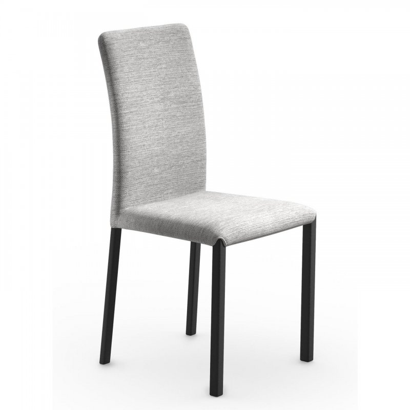 Peressini Marion High Back Dining Chair with Metal Legs