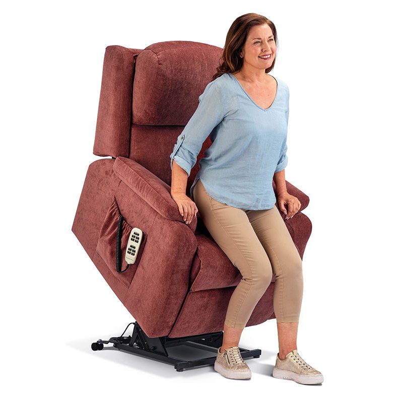 Sherborne Upholstery Sherborne Dakota Electric Lift & Rise Care Recliner (fabric)