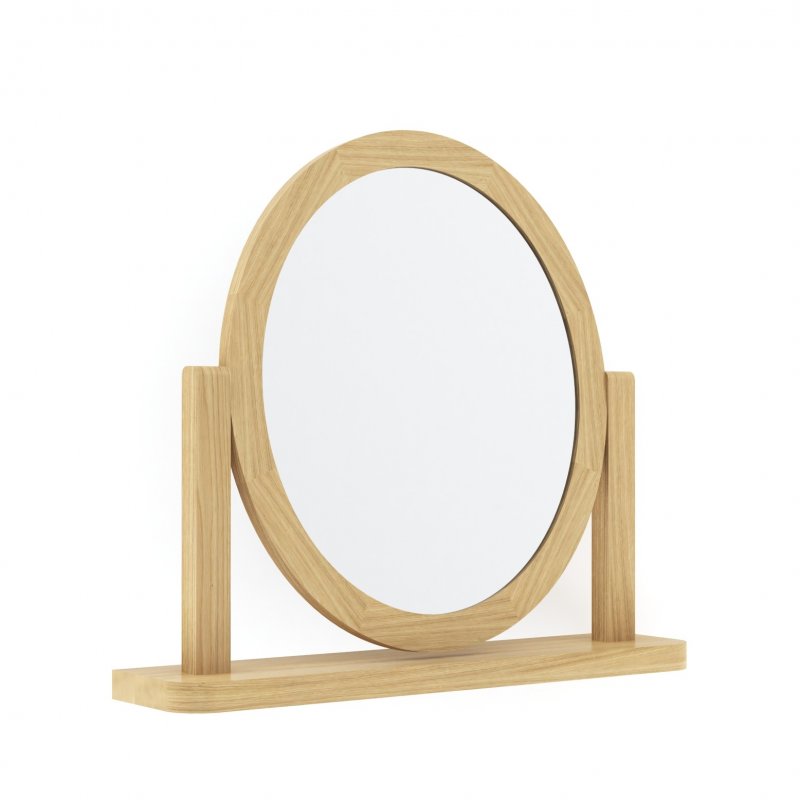 Papaya Malmo Oval Dressing Table Mirror