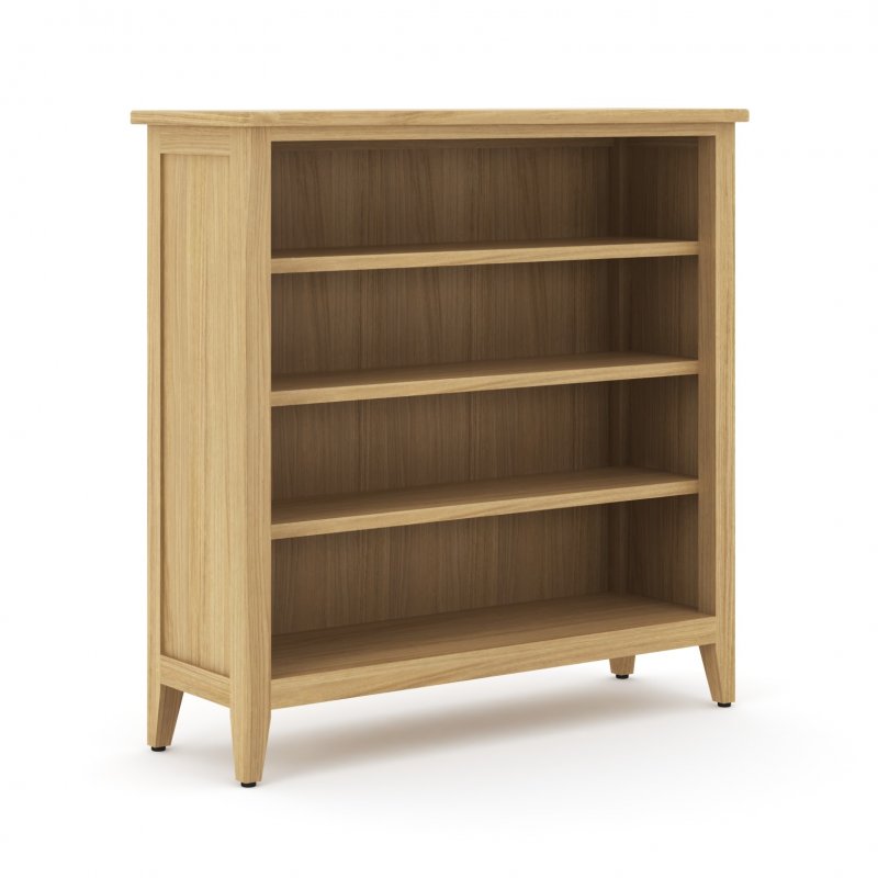 Papaya Malmo Oak Small Bookcase