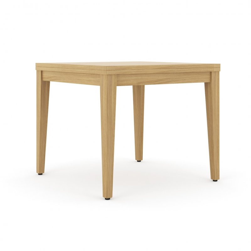Papaya Malmo Oak 90cm Square Flip-Top Dining Table