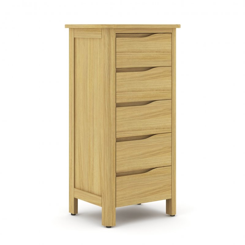 Papaya Hexham 5 Drawer Chest