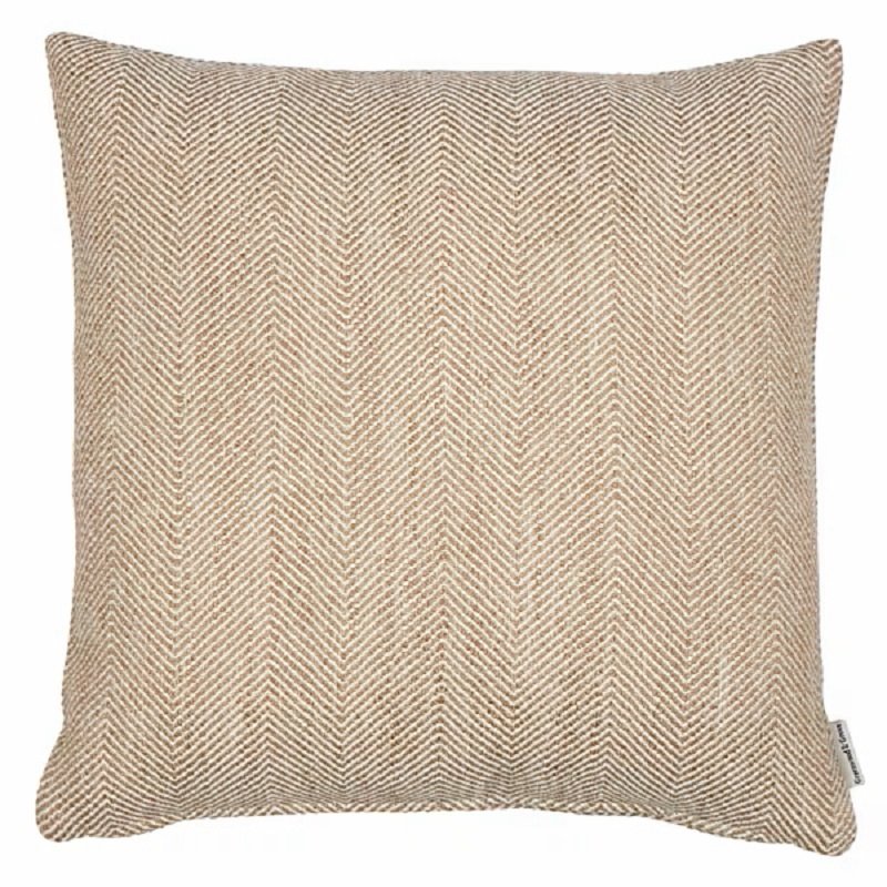 Hines Oatmeal Woven Herringbone 17