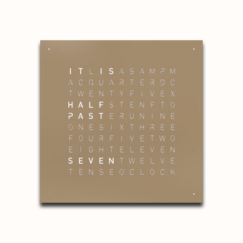 Qlocktwo Earth 45x45cm