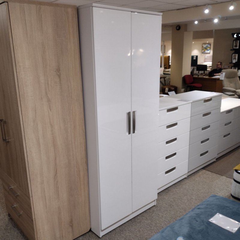Maysons MILAN 2 Door Tall Wardrobe