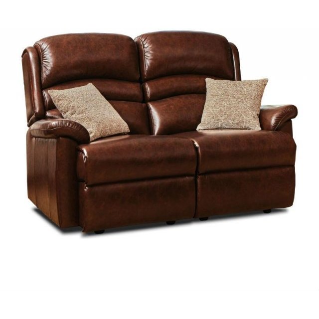 Sherborne Upholstery Sherborne Olivia Fixed 2 Seater Sofa (leather)