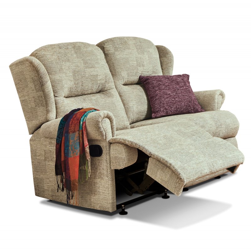Sherborne Upholstery Sherborne Malvern Reclining 2 Seater Sofa (fabric)