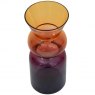 Libra Elise Tropical Sunset Ombre Glass Vase