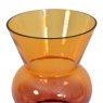 Libra Elise Tropical Sunset Ombre Glass Vase