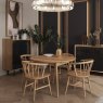 Bell & Stocchero Barca Round Dining Table (in natural)