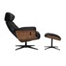 GFA Nordic Swivel Recliner & Stool