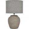 Libra Baslow Etched Grey Lamp