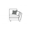 Alpha Designs Vincent Medium Corner Sofa