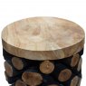Pineapple Teak Stool