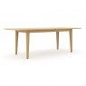 Papaya Malmo Oak 180cm Extending Dining Table