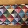 Hines Geometric Diamonds Woven Draught Excluder